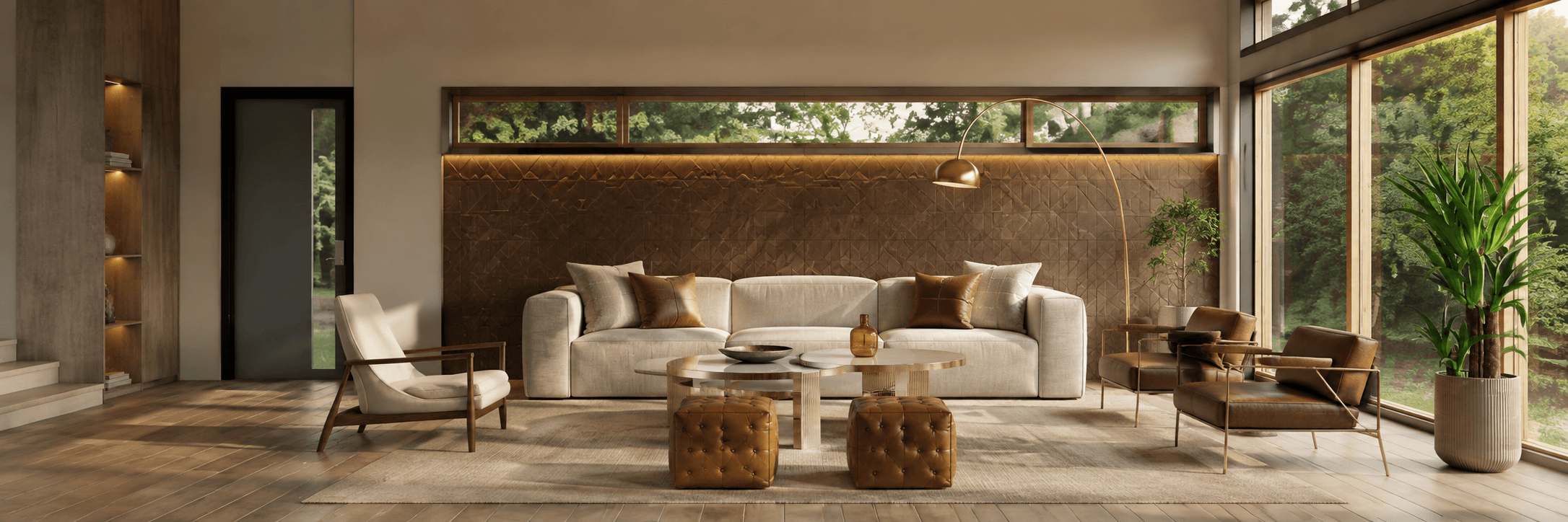 Commercial interior furniture planning