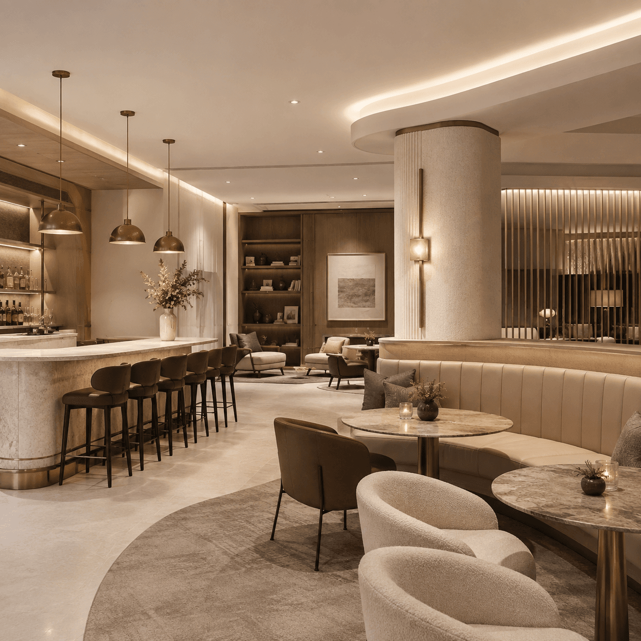 Commercial furniture material samples, wood swatches, and finishes